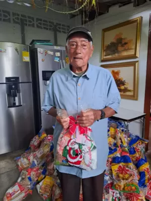 Donacion mercado abuelo